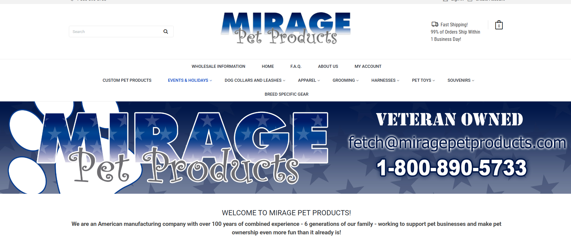 Mirage Pet Products